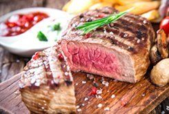 Steak entree